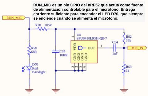 Esquema circuito micrófono