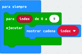 Contador de 0 a 9