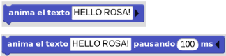 Bloque 'anima el texto'