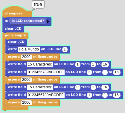 Ejemplo hola mundo con LCD