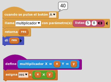 Corazón que late con bloques personalizados