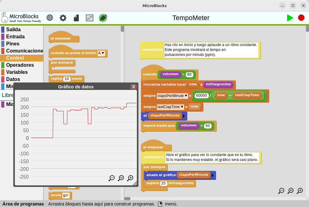 Ejemplo de sonido TempoMeter