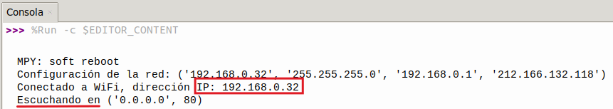 Resultado de 20. Obtener IP