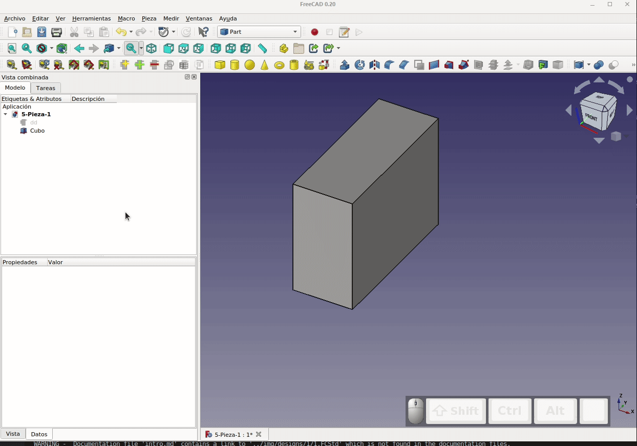 Copia de una propiedad del cubo a una nueva propiedad del objeto DynamicData existente