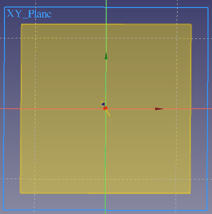 Visualización del vector normal al crear boceto