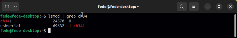 lsmod