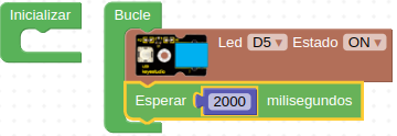 Programa inicial LED