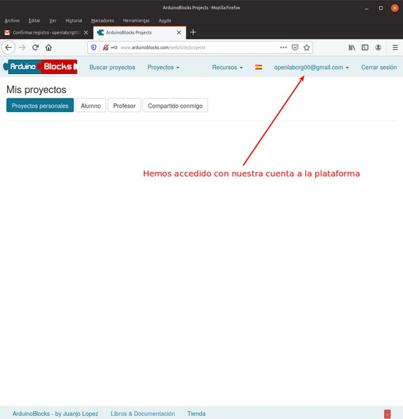 Sesión iniciada