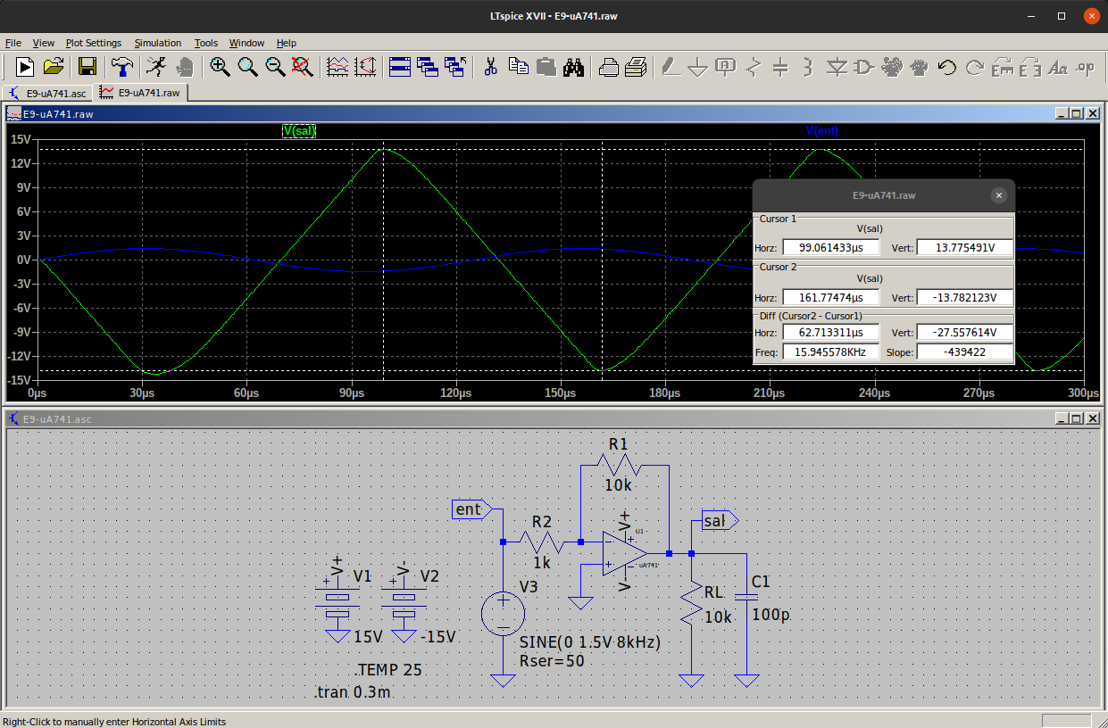 Análisis a 8kHz